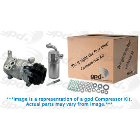 A/C Compressor, Global Parts 9621279 A/C Compressor, Global Parts 9621279