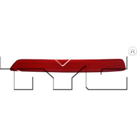 TYC Reflector Assembly, TYC 17-5327-00 TYC Reflector Assembly, TYC 17-5327-00
