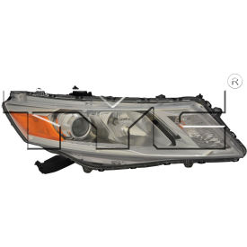 TYC Headlight Assembly, TYC 20-9404-00 TYC Headlight Assembly, TYC 20-9404-00
