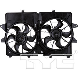 TYC Dual Radiator and Condenser Fan Assembly, TYC 622180