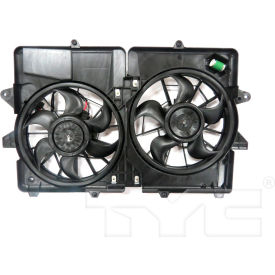 TYC Dual Radiator and Condenser Fan Assembly, TYC 623240 TYC Dual Radiator and Condenser Fan Assembly, TYC 623240