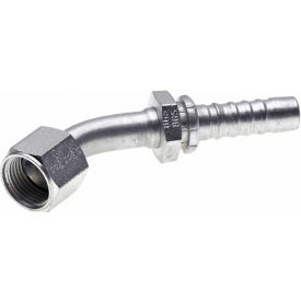 Female JIC 37 Flare Swivel - 45 Bent Tube (GlobalSpiral) - Gates G20174-1212 Female JIC 37 Flare Swivel - 45 Bent Tube (GlobalSpiral) - Gates G20174-1212