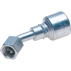 Female JIC 37 Flare Swivel - 45 Bent Tube (MegaCrimp) - Gates G25175-1216 Female JIC 37 Flare Swivel - 45 Bent Tube (MegaCrimp) - Gates G25175-1216