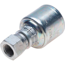 Female British Standard Parallel Pipe O-Ring Swivel (MegaCrimp) - Gates G25830-0404 Female British Standard Parallel Pipe O-Ring Swivel (MegaCrimp) - Gates G25830-0404