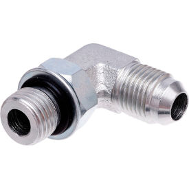 Male O-Ring Boss to Male JIC 37 Flare - 90 (SAE to SAE) - Gates G60312-0404 Male O-Ring Boss to Male JIC 37 Flare - 90 (SAE to SAE) - Gates G60312-0404