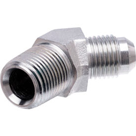 Male JIC 37 Flare to Male Pipe NPTF - 45 (SAE to SAE) - Gates G60497-0808 Male JIC 37 Flare to Male Pipe NPTF - 45 (SAE to SAE) - Gates G60497-0808