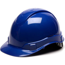 Ridgeline Cap Style Hard Hat Blue 6-Point Ratchet Suspension