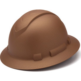Ridgeline Full Brim Hard Hat Mate Copper Pattern 4-Point Ratchet Suspension