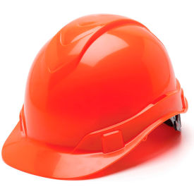 Ridgeline Cap Style Hard Hat Hi-Vis Orange 4-Point Ratchet Suspension