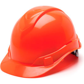Ridgeline Cap Style Hard Hat Hi-Vis Orange 6-Point Ratchet Suspension