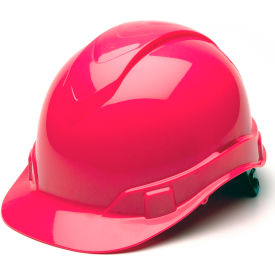 Ridgeline Cap Style Hard Hat Hi-Vis Pink 4-Point Ratchet Suspension