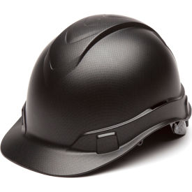 Ridgeline Cap Style Hard Hat Matte Black Graphite Pattern 4-Point Ratchet Suspension
