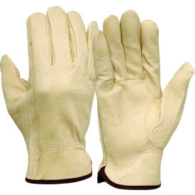Pigskin Leather Driver's Gloves with Keystone Thumb Size XL