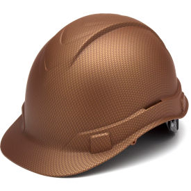 Ridgeline Cap Style Hard Hat Matte Copper Pattern 4-Point Ratchet Suspension
