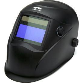 Leadhead Auto-Darkening Welding Helmet - Manual 100x45mm Matte Black