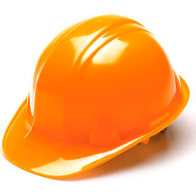 Hi Vis Orange Cap Style 4 Point Ratchet Hard Hat