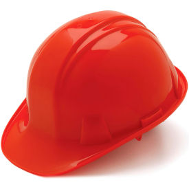 Red Cap Style 6 Point Snap Lock Suspension Hard Hat