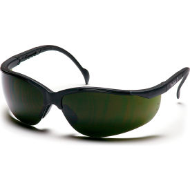 Venture Ii® Safety Glasses 5.0 Ir Filter Lens  Black Frame