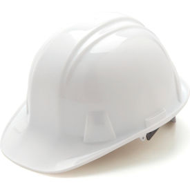 White Cap Style 6 Point Ratchet Suspension Hard Hat