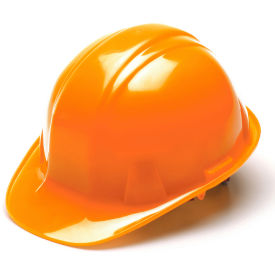 Hi Vis Orange Cap Style 6 Point Ratchet Hard Hat