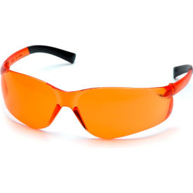 Ztek® Safety Glasses Orange Lens  Orange Frame