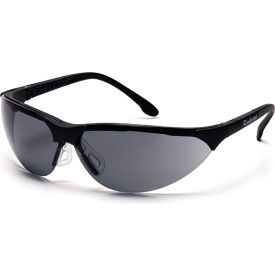 Rendezvous® Safety Glasses Gray Lens  Black Frame