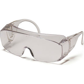 Solo® Safety Glasses Jumbo Safety Glasses Clear Lens/Frame