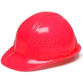 Pyramex Safety Products HP14170 Hi Vis Pink Cap Style 4 Point Ratchet Hard Hat image.