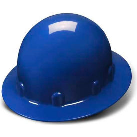 Pyramex Safety Products HPS24160 Blue Full Brim 4 Point Ratchet Sleek Shell Hard Hat image.