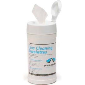 Pyramex Safety Products LCC100 Lens Cleaning Tissues, Canister-100 Tissues image.