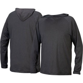 Pyramex® RLPH1NS Long Sleeve Pullover Hoodie with UV Protection L Gray