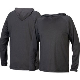 Pyramex® RLPH1NS Long Sleeve Pullover Hoodie with UV Protection 2XL Gray