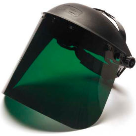 Pyramex Safety Products S1035 Dark Green-Petg Shield 8" X 15"  /.040 Thick, Shield Only image.