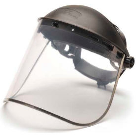 Pyramex Safety Products S1040 Clear-Aluminum Bound Pc Face Shield Only image.