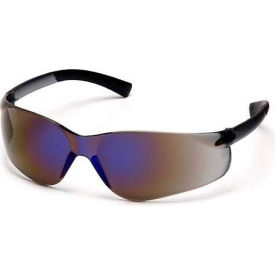 Pyramex Safety Products S2575S Ztek® Safety Glasses Blue Mirror Lens , Blue Mirror Frame image.