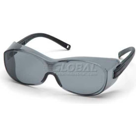 Pyramex Safety Products S3520SJ Ots® Safety Glasses Gray Lens , Black Temples image.