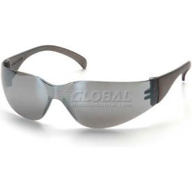 Pyramex Safety Products S4170S Intruder™ Silver Mirror Lens , Silver Mirror Frame image.