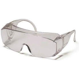 Pyramex Safety Products S510SJ Solo® Safety Glasses Jumbo Safety Glasses Clear Lens/Frame image.