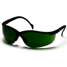 Pyramex Safety Products SB1860SF Venture Ii® Safety Glasses 3.0 Ir Filter Lens , Black Frame image.
