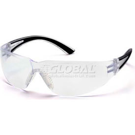 Pyramex Safety Products SB3610ST Cortez™ Safety Glasses Clear Anti-Fog Lens , Black Temples image.