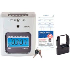 Pyramid Time Systems™ Auto Totaling Time Clock
