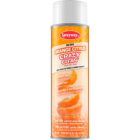 PLZ CORP SW985 Sprayway® Orange Citrus Crazy Clean, 20 oz. Aerosol Spray - SW985 image.
