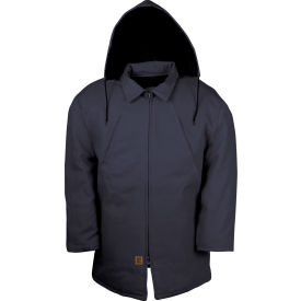 CODET NEWPORT CORP 124/OS-R-NAY-5X Big Bill Original Hydro Parka, Water Repellent and Wind Resistant, 5XL, Navy image.