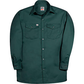 CODET NEWPORT CORP 147-R-GRN-S Big Bill Premium Long-Sleeve Button Down Work Shirt, S, Green image.