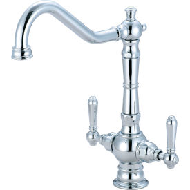 PIONEER INDUSTRIES INC 2AM400 Pioneer Americana 2AM400 Two Handle Kitchen Faucet Polished Chrome image.