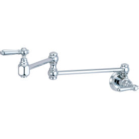 PIONEER INDUSTRIES INC 2AM600 Pioneer Americana 2AM600 Wall Mount Pot Filler Polished Chrome image.