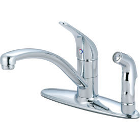 PIONEER INDUSTRIES INC 2LG162 Pioneer Legacy 2LG162 Single Lever Kitchen Faucet with Spray-On-Deck Polished Chrome image.