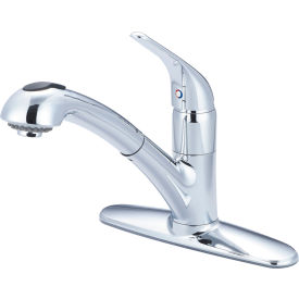 PIONEER INDUSTRIES INC 2LG220 Pioneer Legacy 2LG220 Single Lever Pull-Out Kitchen Faucet Polished Chrome image.