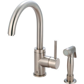 PIONEER INDUSTRIES INC 2MT171H-BN Pioneer Motegi 2MT171H-BN Single Lever Kitchen Faucet with Spray PVD Brushed Nickel image.