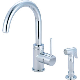 PIONEER INDUSTRIES INC 2MT171H Pioneer Motegi 2MT171H Single Lever Kitchen Faucet with Spray Polished Chrome image.